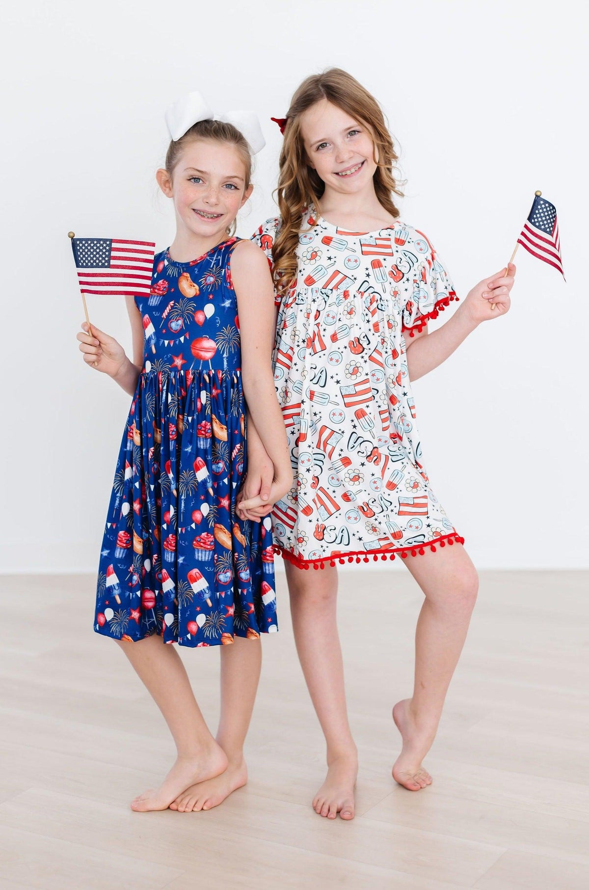 SALE You Look Like the 4th of July Tank Twirl Dress - Image 3