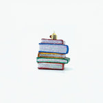 Old World Christmas Stack Of Books Ornament - hand-blown glass Christmas tree ornament (view 6)