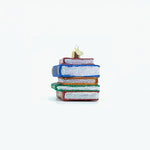 Old World Christmas Stack Of Books Ornament - hand-blown glass Christmas tree ornament (view 5)