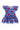SMU Plaid Mustang Flutter Twirl Bodysuit
