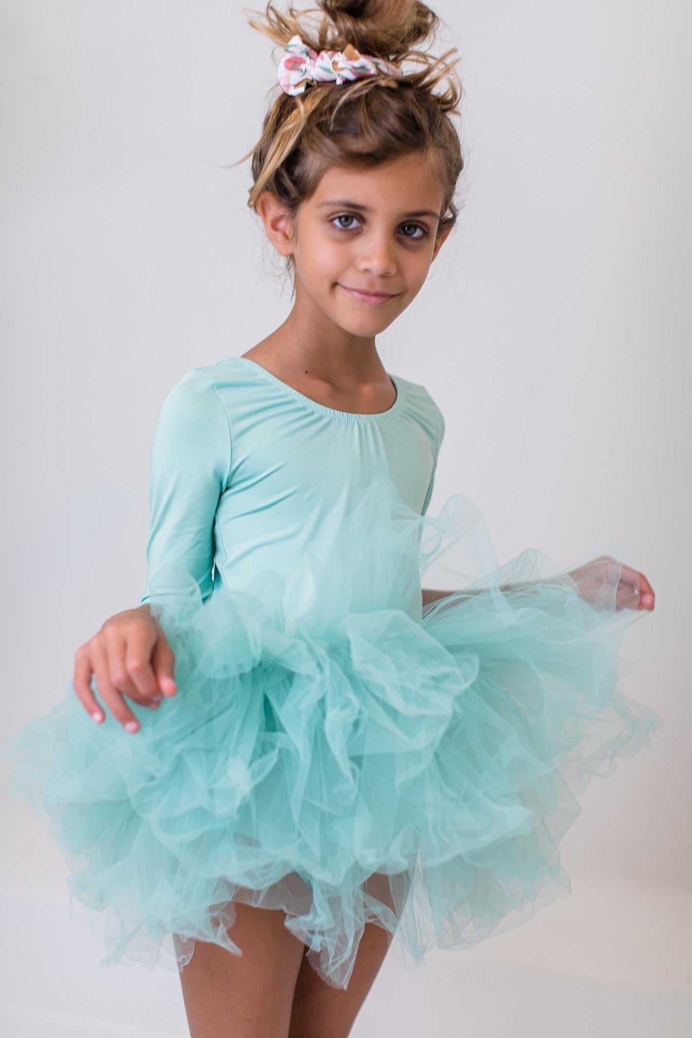 Sage 3/4 Tutu Leotard - Image 2