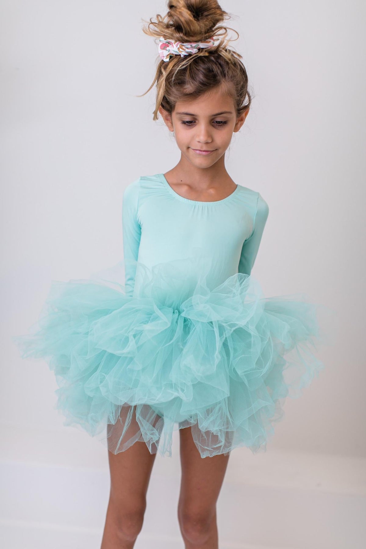 Sage 3/4 Tutu Leotard - Image 3