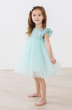 Sage Shimmer Tutu Dress - Image 7