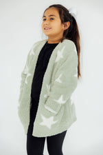 Sage/Coconut Star Cozy Cardigan - Image 6