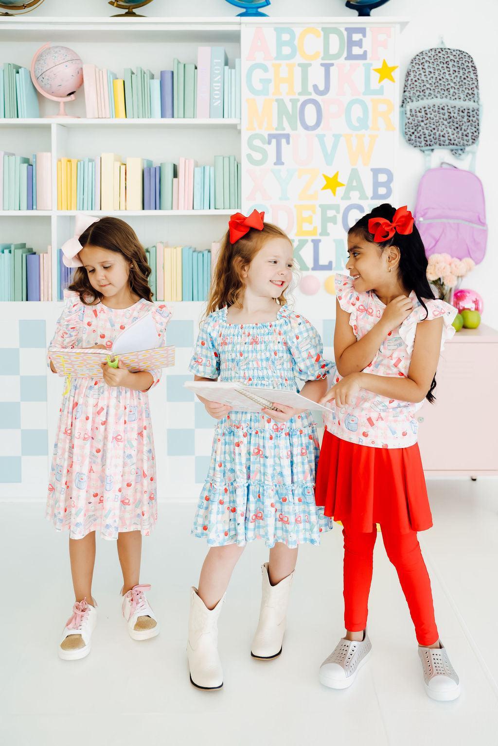 School Days S/S Ruffle Tee - Image 3