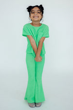 Seafoam Green Scrunchy Bells