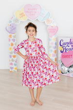 Secret Garden 3/4 Pocket Twirl Dress - Image 7