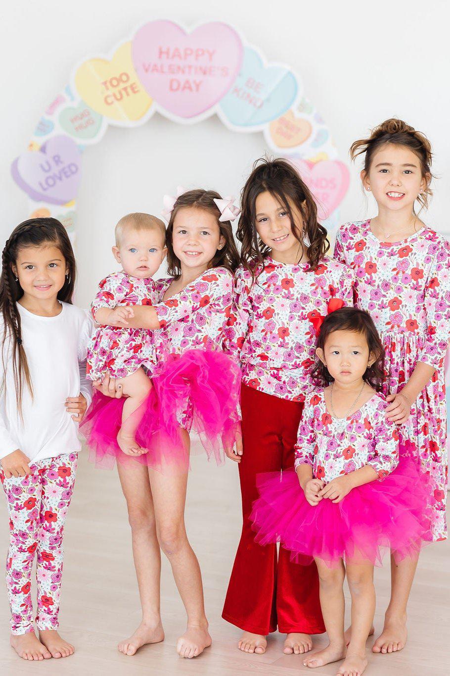 Secret Garden 3/4 Sleeve Tutu Leotard - Image 2