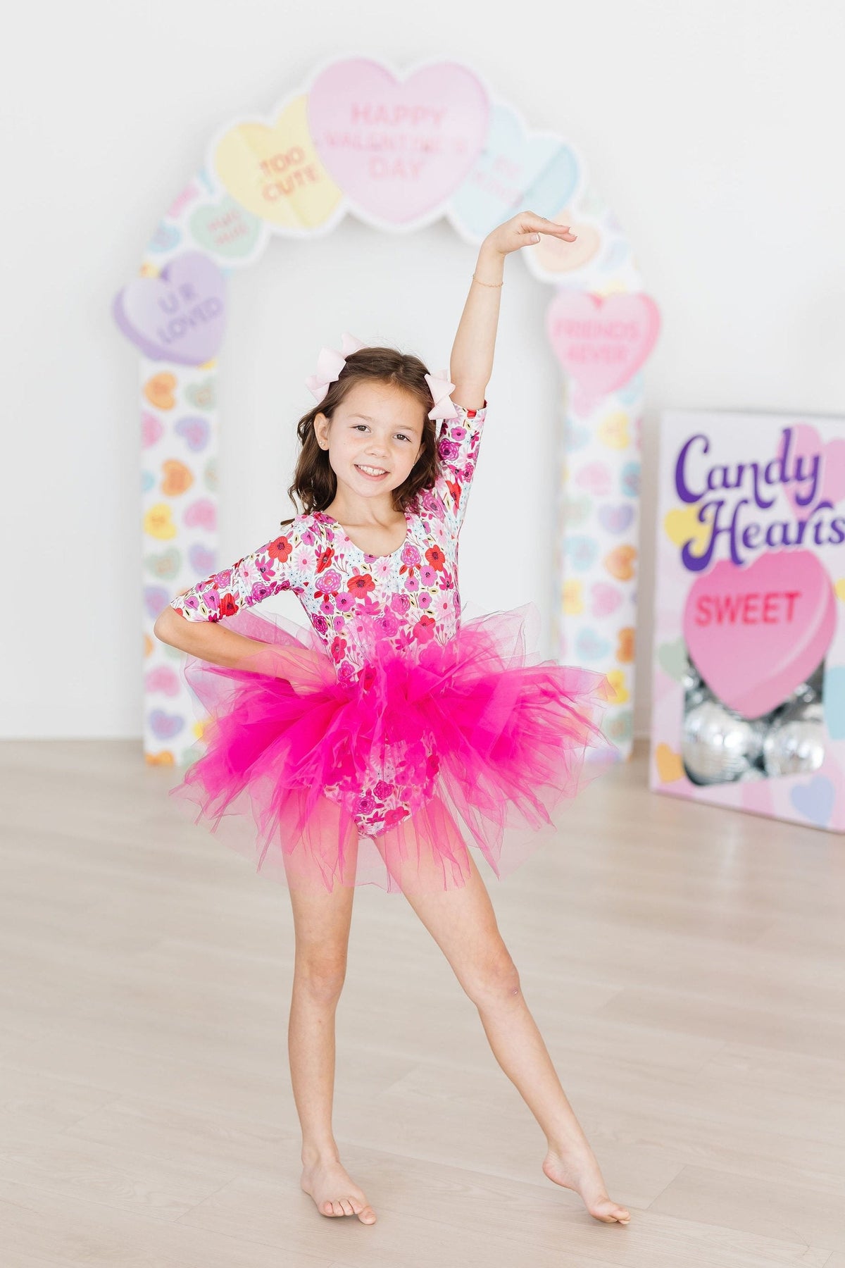 Secret Garden 3/4 Sleeve Tutu Leotard - Image 3