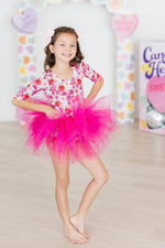 Secret Garden 3/4 Sleeve Tutu Leotard - Image 4