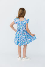 Shimmer & Shine Flutter Sleeve Twirl Dress - Image 6