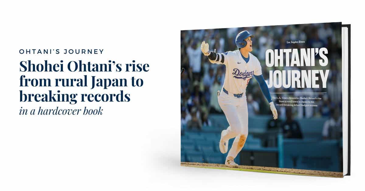 Ohtanis Journey: The L.A. Times Chronicles Shohei Ohtanis Rise From a Rural Town in Japan to His Record-Breaking Debut Dodgers Season