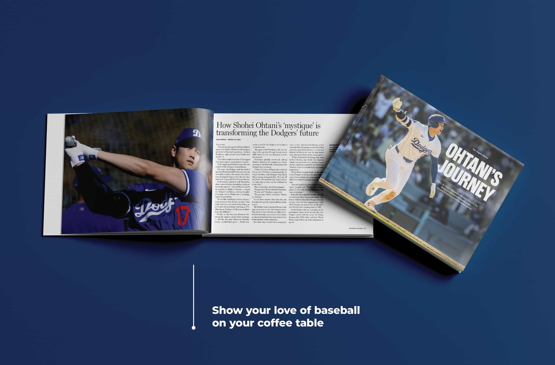 Ohtanis Journey: The L.A. Times Chronicles Shohei Ohtanis Rise From a Rural Town in Japan to His Record-Breaking Debut Dodgers Season