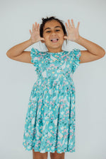 Silly Goose Flutter Sleeve Twirl Dress - Image 2