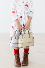 Silver Metallic Girl's Crossbody Purse - Image 5
