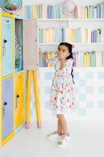 Smarty Pants 3/4 Sleeve Pocket Twirl Dress - Image 6