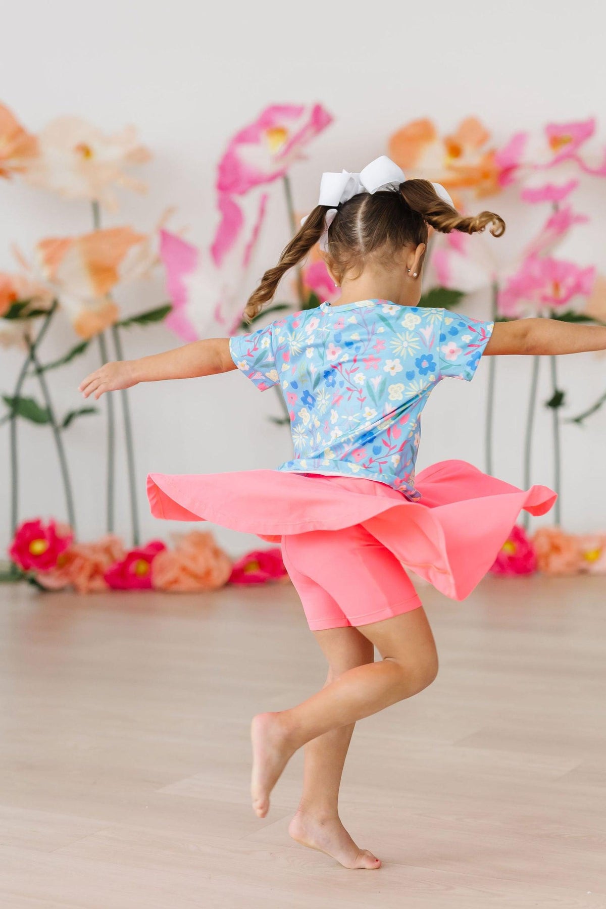 Springtime Splendor Ruffle Pocket Tee - Image 5