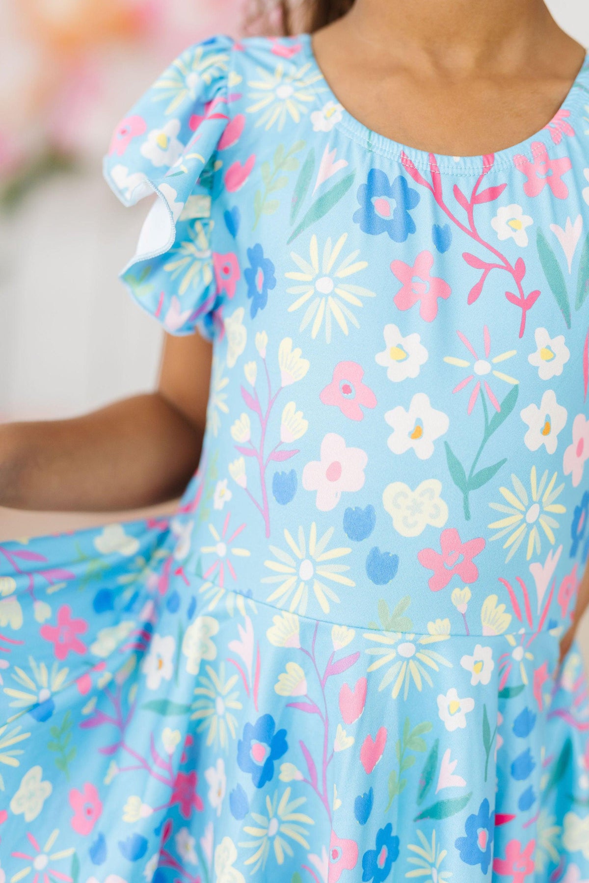 Springtime Splendor S/S Twirl Leotard - Image 4
