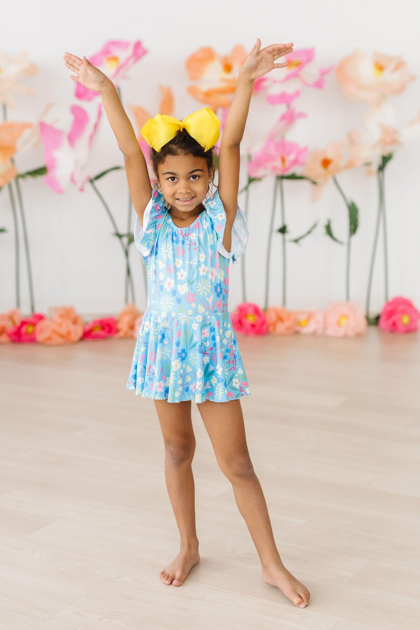 Springtime Splendor S/S Twirl Leotard - Image 5