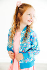 Springtime Splendor Satin Jacket - Image 7