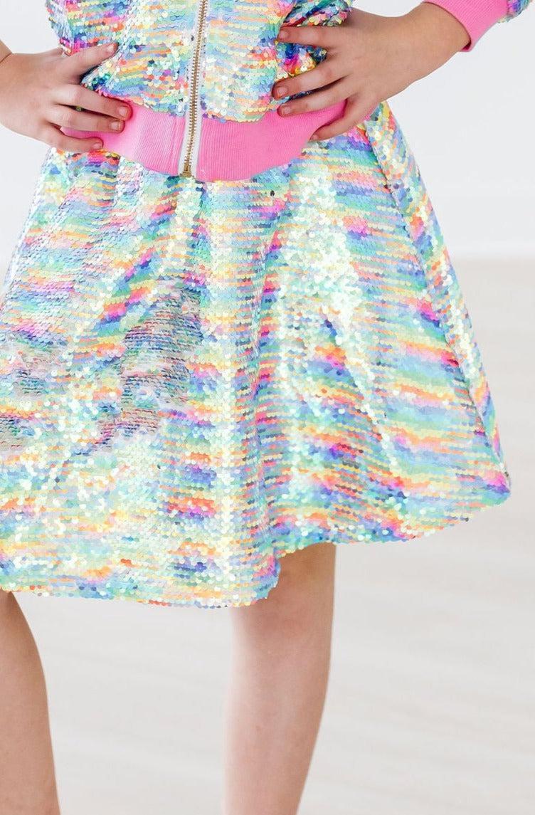 Sprinkles Flip Sequin Twirl Skort - Image 3