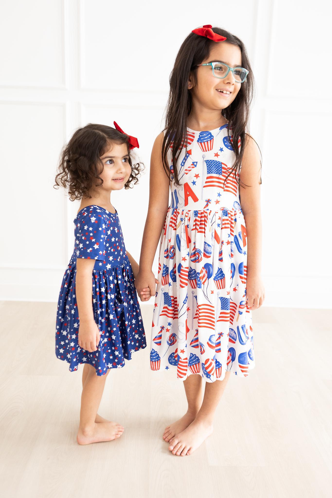 Star Bright S/S Pocket Twirl Dress - Image 10