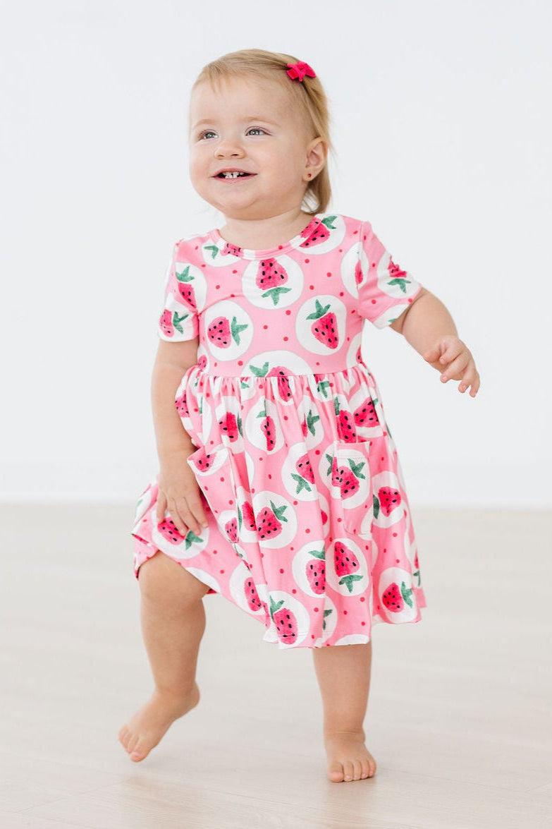 Strawberry Fields S/S Pocket Twirl Dress - Image 2
