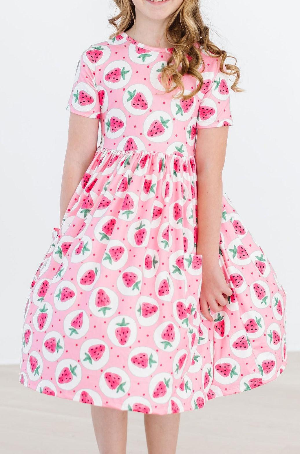 Strawberry Fields S/S Pocket Twirl Dress - Image 8
