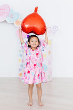 Sucker for You 3/4 Sleeve Pocket Twirl Dress - Image 3