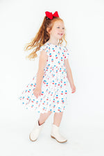 Summer Sweets Flutter Sleeve Twirl Dress - Image 2