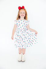 Summer Sweets Flutter Sleeve Twirl Dress - Image 7