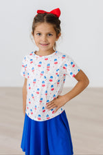 Summer Sweets Ruffle Pocket Tee - Image 4