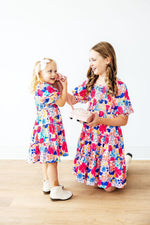 Sunshine Garden Smocked Ruffle Dress - Image 3