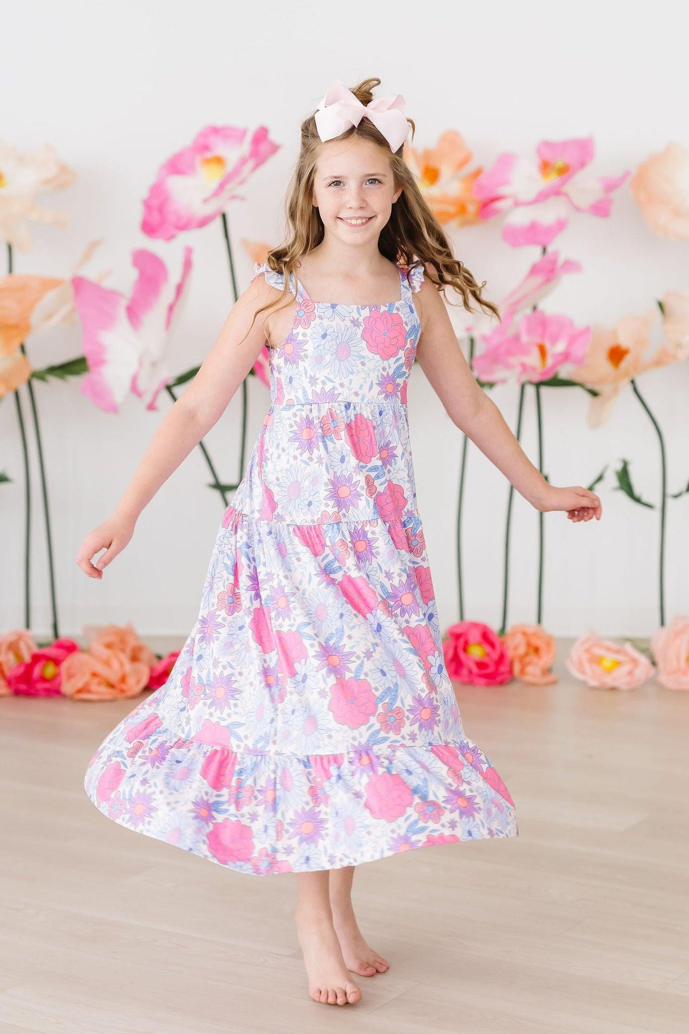 Sweet Springtime Ruffle Maxi Dress - Image 5
