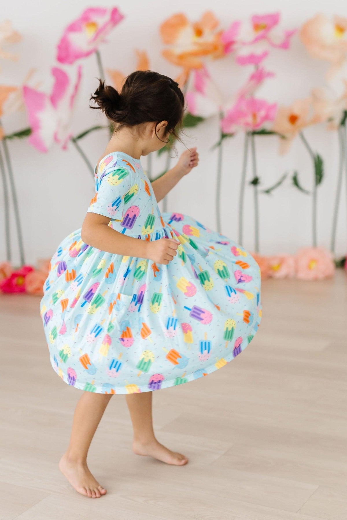 Sweet Treat S/S Pocket Twirl Dress - Image 4
