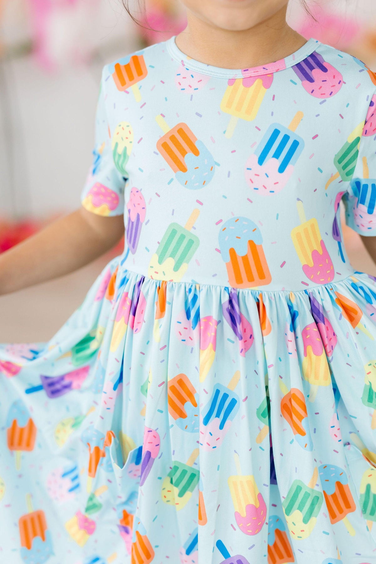 Sweet Treat S/S Pocket Twirl Dress - Image 5