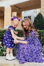 TCU Plaid Frog 3/4 Sleeve Pocket Twirl Dress - Image 11