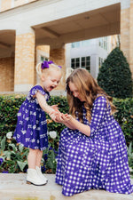 TCU Purple Frog Flutter Twirl Dress - Image 3