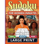 1000 Sudoku For Women Inmates Vol 2: Easy, Medium & Hard Puzzles For Adults With Solutions, Fun And Brain-challenging Puzzle Activity, Puzzlers Books - Paperback