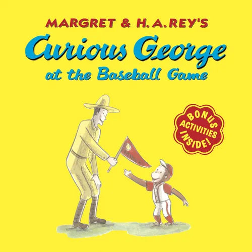 Curious George at the Baseball Game - Paperback