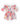 Tangerine Leaves Twirl Flutter Bodysuit