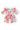 Tangerine Leaves Twirl Flutter Bodysuit