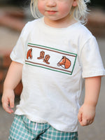 Rylee Faith Designs - Western Plaid Horse Embroidery Boy Pants Set - alternate view 5