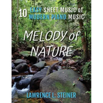 Melody of Nature: 10 Easy Sheet Music of Modern Piano Music - Paperback