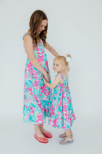 Tropical Punch Ruffle Maxi Dress - Image 5