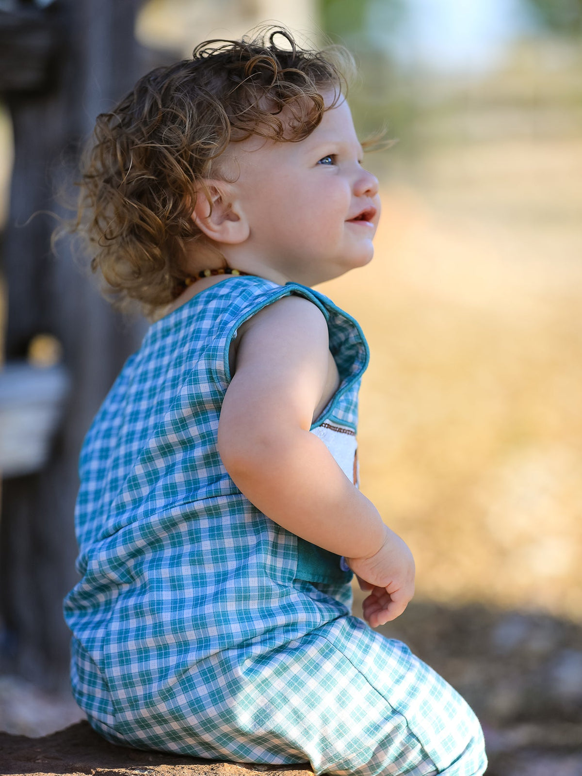 Rylee Faith Designs - Western Plaid Horse Boy JonJon - alternate view 4