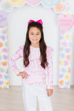 Twinkle Ties L/S Ruffle Tee - Image 4