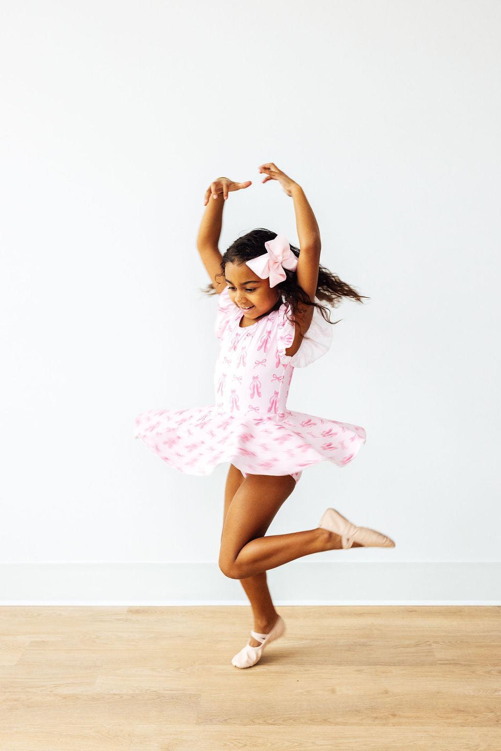 Twirling en Pointe S/S Twirl Leotard - Image 5