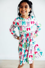 Twirls & Ties L/S Pocket Twirl Dress - Image 4