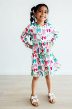 Twirls & Ties L/S Pocket Twirl Dress - Image 5